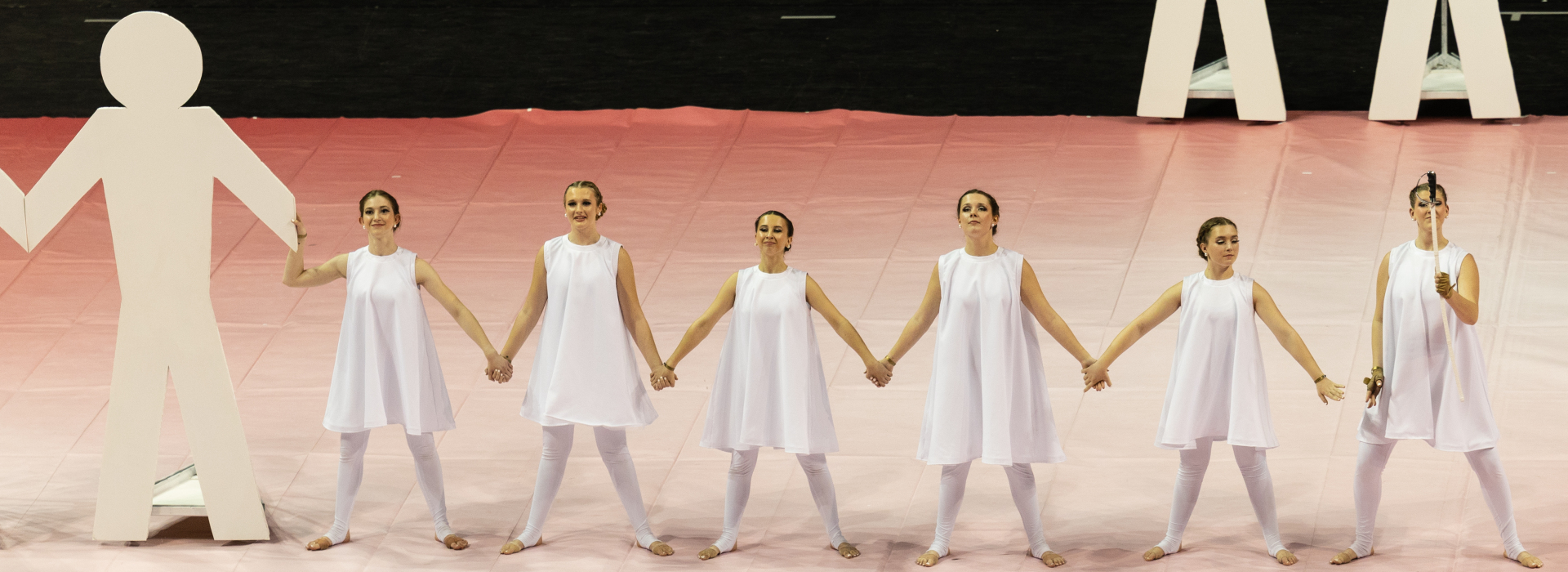 Winterguard students